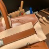Hermes Birkin 30cm Jonathan 37 /Gold Silver Hardware  Full Handmade birkin30-017
