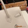 Hermes birkin 30cm togo 10 /Craie Silver Hardware  Full Handmade birkin30-028