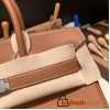 Hermes birkin 30cm togo 37/ Gold Silver Hardware  Full Handmade birkin30-030