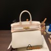 Hermes birkin 30cm togo 10 / Craie Gold Hardware  Full Handmade birkin30-045