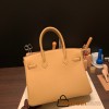 Hermes birkin 30cm togo 4B /Biscuit Gold Hardware  Full Handmade birkin30-046
