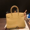 Hermes birkin 30cm togo U8/ Bronze Dore Gold Hardware  Full Handmade birkin30-050