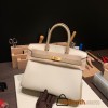 Hermes birkin 30cm togo 10 /Craie& S2/ Trench Gold Hardware  Full Handmade birkin30-058