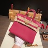 Hermes birkin 30cm togo B5 /Ruby Silver Hardware  Full Handmade birkin30-066