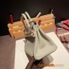 Hermes birkin 30cm togo Q1/ Sauge Silver Hardware  Full Handmade birkin30-071
