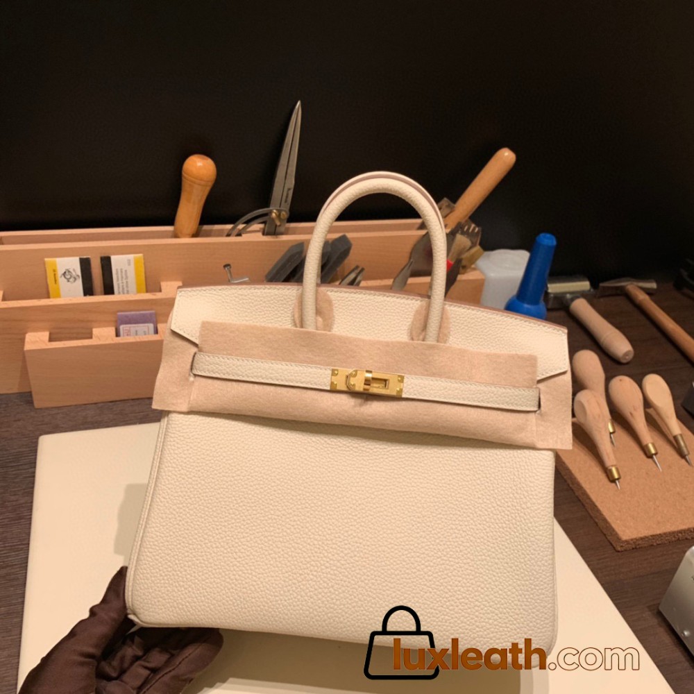 Hermes birkin 30cm togo 81 /Gris Tourterelle Gold Hardware  Full Handmade birkin30-073