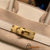 Hermes birkin 30cm togo 81 /Gris Tourterelle Gold Hardware  Full Handmade birkin30-073
