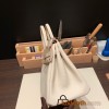 Hermes birkin 30cm togo 10/ Craie Gold Hardware  Full Handmade birkin30-074