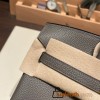 Hermes birkin 30cm togo 8F /Etain Silver Hardware  Full Handmade birkin30-079