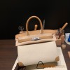 Hermes birkin 30cm togo 4B /Biscuit Silver Hardware  Full Handmade birkin30-082