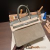 Hermes birkin 30cm togo 4B /Biscuit Silver Hardware  Full Handmade birkin30-083