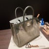 Hermes birkin 30cm togo 4B /Biscuit Silver Hardware  Full Handmade birkin30-083