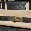 Leather 89/Black×3Q/Rose Sakura with Gold Fittings | Unique Color Combination, Custom-Made Birkin 35 Togo