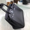 Birkin 40cm Togo Leather 89/Black (Noir) with Silver Hardware | Fully Handcrafted