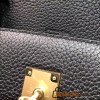 Birkin 40cm Togo Leather 89/Black (Noir) with Gold Hardware | Fully Handcrafted