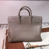 Hermès Birkin 40cm Togo Leather 18/Étoupe Grey with Gold Hardware | Fully Handcrafted