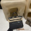 Hermès Birkin Rock FW Series – The bag’s design draws inspiration from rider jackets, and when paired with the pig nose chain, it creates a unique and cool finish.