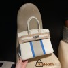 Birkin 30cm CLUB – This discontinued bag belongs to the sporty series launched in 2012. Its most distinctive feature is two vertical stripes on the bag body. It is characterized by a combination of Togo leather and lizard leather, exuding a retro yet spor