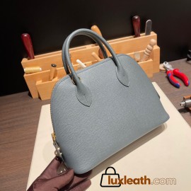 Hermes 25cm bolide Epsom Y7 /Blue Orage Full Handmade Gold Hardware001