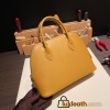 Hermes 25cm bolide Epsom 2S/Sesame Full Handmade Silver Hardware004