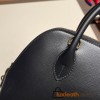 Hermes 25cm bolide Epsom 89 /Black (Noir) Full Handmade Gold Hardware005