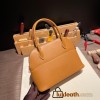 Hermes 27cm bolide 37/Gold Silver Hardware Full Handmade