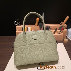 Hermes 27cm bolide Tc Q1 /Sauge Silver Hardware Full Handmade