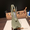 Hermes 27cm bolide Tc Q1 /Sauge Silver Hardware Full Handmade