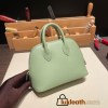Hermes mini bolide evercolor 3I/Vert Criquet Full Handmade 001