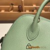 Hermes mini bolide evercolor 3I/Vert Criquet Full Handmade 001