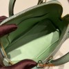 Hermes mini bolide evercolor 3I/Vert Criquet Full Handmade 001