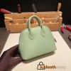 Hermes mini bolide evercolor 3I/Vert Criquet Full Handmade 001