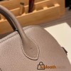 Hermes mini bolide evercolor M8/Gris Asphalt Full Handmade 003