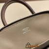 Hermes mini bolide evercolor M8/Gris Asphalt Full Handmade 003