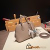 Hermes mini bolide evercolor M8/Gris Asphalt Full Handmade 003