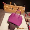 Hermes mini bolide evercolor P9 /Anemone Full Handmade 005