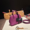Hermes mini bolide evercolor P9 /Anemone Full Handmade 005