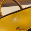 Hermes mini bolide evercolor 9D /Jaune Ambre Full Handmade 006