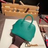 Hermes mini bolide evercolor U4 /Vert Vertigo Full Handmade 007