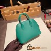 Hermes mini bolide evercolor U4 /Vert Vertigo Full Handmade 007