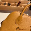 Hermes mini bolide evercolor 2S /Sesame Full Handmade 008