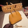 Hermes mini bolide evercolor 2S /Sesame Full Handmade 008