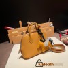 Hermes mini bolide evercolor 2S /Sesame Full Handmade 008