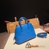 Hermes mini bolide evercolor 7Q/ Mykonos Full Handmade 009