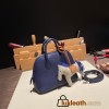 Hermes mini bolide evercolor 73 /Blue Saphir Full Handmade 010