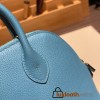 Hermes mini bolide evercolor P3 /Blue du Nord Full Handmade 011