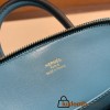 Hermes mini bolide evercolor P3 /Blue du Nord Full Handmade 011