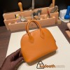Hermes mini bolide evercolor 1H /Toffee Full Handmade 012