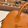 Hermes mini bolide evercolor 1H /Toffee Full Handmade 012