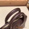 Hermes mini bolide evercolor 0G /Rouge Sellier & Framboise Full Handmade 014